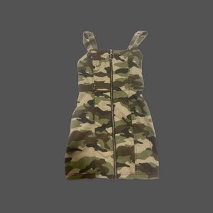 camouflage jean dress